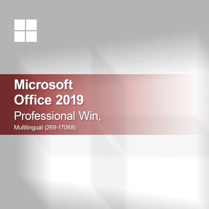 Microsoft Office 2019 Professional Win Multilingual (269-17068)