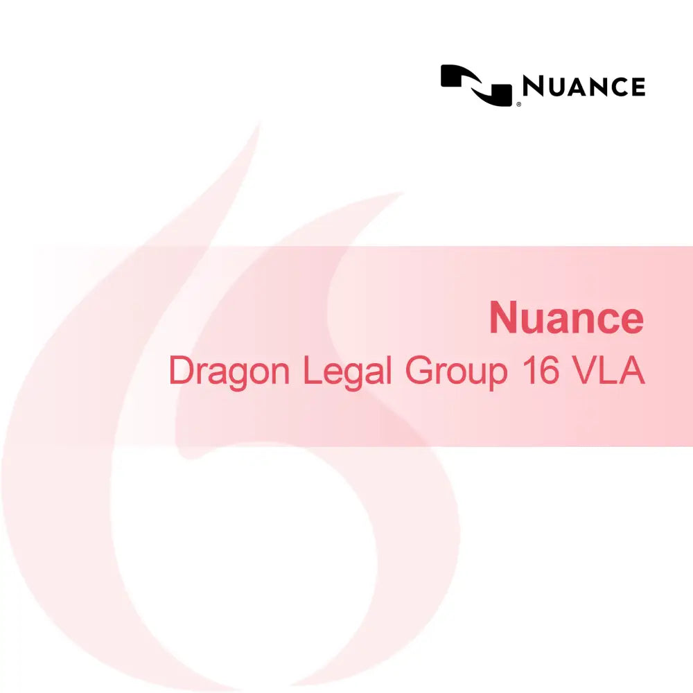 Nuance Dragon Legal Group 16 VLA